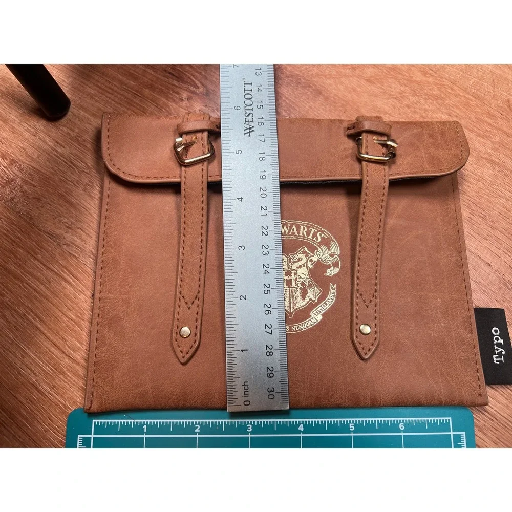 Loungefly & Typo Harry Potter Pouches Brown Gray Hogwarts Set of 2! Excellent